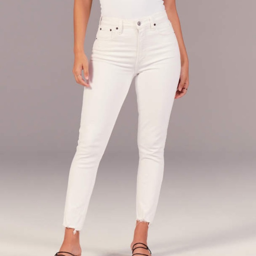 Abercrombie & Fitch High Rise Skinny Ankle Jean